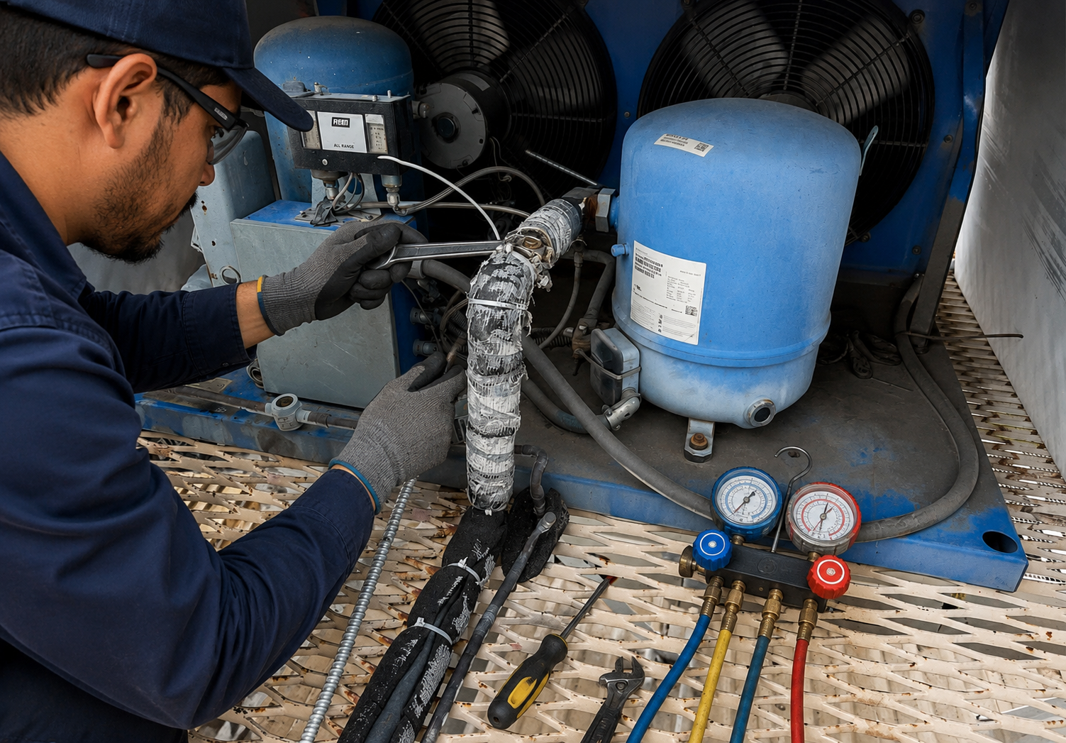HVAC maintenance photo