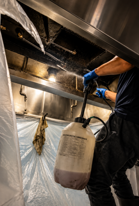 Commercial Hood Cleaning Process