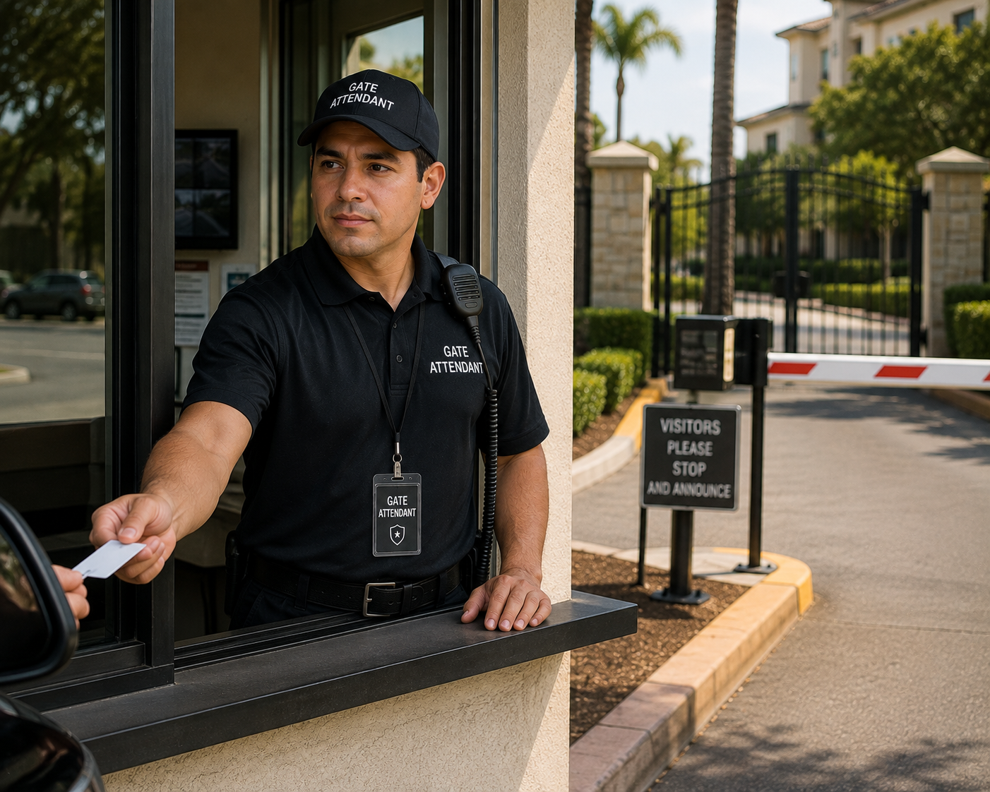 Professional Gate Attendant Service